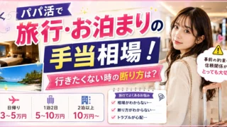 パパ活で旅行・お泊まりの手当相場！行きたくない時の断り方は？