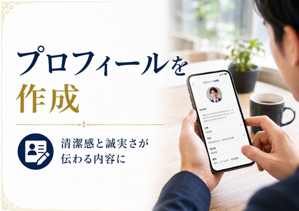 プロフィールを作成