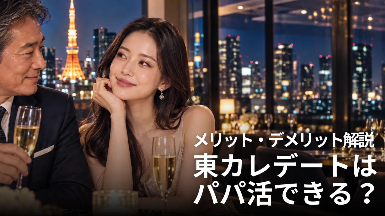 東カレデートでパパ活はできない？口コミや評判を元に解説